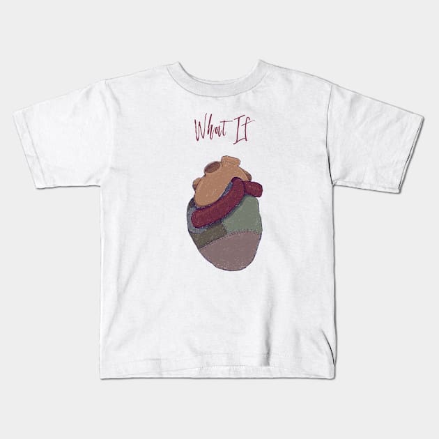 What if Kids T-Shirt by saturngarden